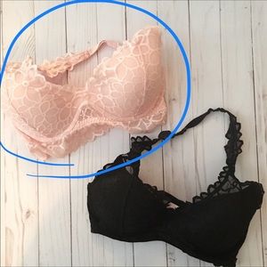 SOLD!!! Pink Victoria secret halter bras S